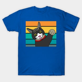 Best Retro Cat Owner Of All Time T-Shirt